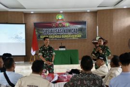 Kodim 1002/HST sebut rekrutmen Komcad bukan wajib militer
