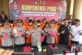 Polisi tangkap 16 pelaku kejahatan selama Operasi Sikat Maung 2024