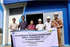 PLN perluas jaringan pasang baru di PT Canggu Coco Liz