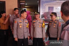 Kapolres pantau langsung kinerja anggotanya yang bertugas di Polsek