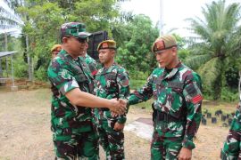 Tim Staf Ahli Kasad cek kondisi prajurit Satgas Pamtas Indonesia-Malaysia