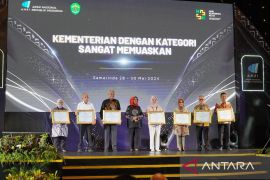 ANRI beri anugerah hasil pengawasan di puncak Rakornas Kearsipan 2024