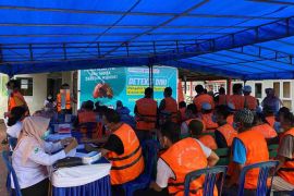 Antisipasi terpapar PPOK, Warga binaan Lapas Sampit jalani skrining kesehatan