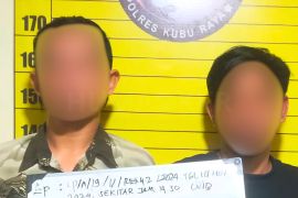 Polres Kubu Raya-Kalbar meringkus dua pengedar sabu