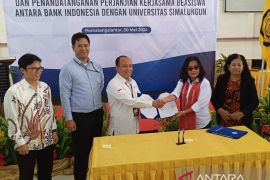 50 mahasiswa Universitas Simalungun peroleh beasiswa Bank Indonesia