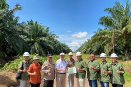 Foto - Kanwil BPN Kalsel survei lapang lepas sebagian HGU PT. SAM