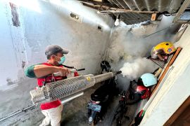 Dinkes PPKB Kota Madiun gelar pengasapan hampir setiap hari cegah DBD