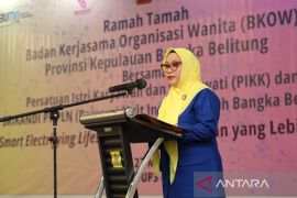 Srikandi PLN bersama PIKK sharing tentang smart electrifying lifestyle di Ramah Tamah BKOW Babel