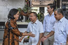 Tim Gugus Tugas Sinkronisasi Prabowo-Gibran temui Menkeu Sri Mulyani