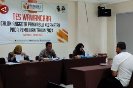 Isi kekosongan anggota, Bawaslu Cilegon tes calon Panwascam