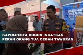 Kapolresta Bogor ingatkan peran orang tua cegah tawuran