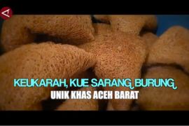 Keukarah, kue sarang burung unik