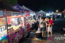 Sebanyak 125 stand pameran meriahkan bazar UMKM di Bangka City Hotel