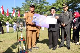 Wabup Banjar hadiri upacara Hari Lahir Pancasila di RTH Ratu Zalecha
