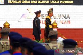 Ini pesan Jokowi saat pimpin Upacara Harlah Pancasila di Dumai