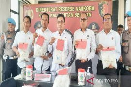 Polda Kalsel sita 21,9 Kg sabu-sabu selama Operasi Antik Intan 2024