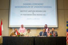 IJN- Pertamina Bina Medika kerja sama tingkatkan kesehatan jantung