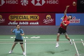 Rinov/Pitha terhenti di babak pertama Indonesia Open 2024