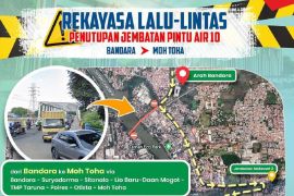 Jembatan Pintu Air 10 ditutup, Dishub Tangerang siapkan jalur alternatif