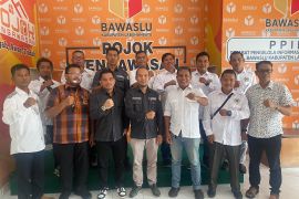 PWI Labuhanbatu dan Bawaslu sepakat ciptakan demokrasi berkualitas