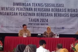 Pemkab Magetan dukung perekonomian daerah lewat bimtek perizinan usaha