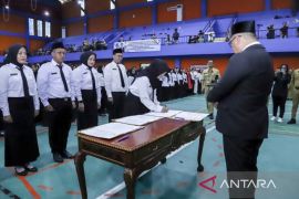 Pj Bupati Bangka Lantik 945 Pegawai P3K