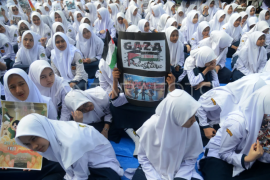 Pelajar gelar doa bersama untuk Palestina Page 1 Small