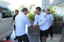 Pj Sekda Babel sambut kedatangan Komisi IV DPR RI