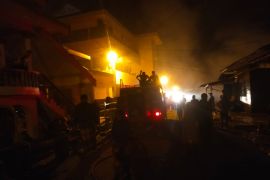 14 rumah jompo dan warga Babussalam Besilam Langkat terbakar