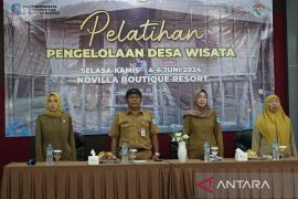 Dinparbud Bangka mendorong masyarakat bentuk pengelola desa wisata