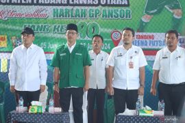 Pj Bupati Paluta buka turnamen futsal Harlah GP Ansor ke 90