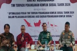 Kesbangpol Sulbar memetakan potensi kerawanan konflik sosial
