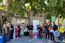Aksi Sesama kumpulkan 407 kilogram sampah di SBA