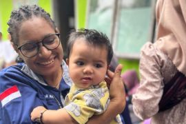 Mahasiswa Unja asal Papua ikut pendampingan kesehatan masyarakat di Merangin