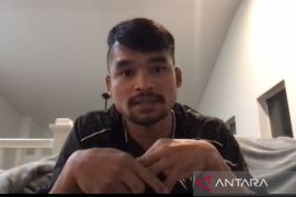 Jeka Saragih banyak belajar teknik kuncian dan bantingan selama di AS