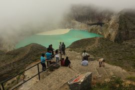Badan Geologi sebut ada perubahan signifikan pada Gunung Kelimutu Ende