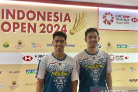 Sabar/Reza siap berjuang rebut tiket final  Indonesia Open 2024