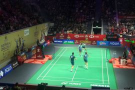 Sabar/Reza evaluasi ketahanan fisik pada semifinal Indonesia Open