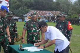 Bupati Halut sebut program TMMD bantu kemajuan daerah