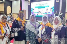 JCH Kabupaten Enrekang dan Luwu Timur masuk Asrama Haji Sudiang Makassar