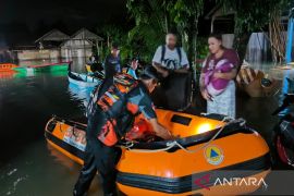 Banjir di Satui Tanah Bumbu berangsur surut