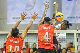 Proliga 2024: Bhayangkara Presisi kalahkan Jakarta STIN BIN lewat lima set, 3-2