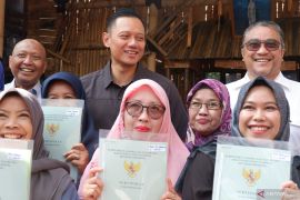 Menteri ATR/BPN sebut nilai tambah PTSL 100 hari terakhir capai Rp250 triliun