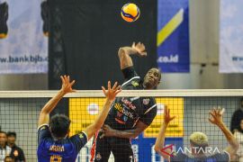 Jakarta Lavani Allobank Electric menang atas Kudus Sukun Badak