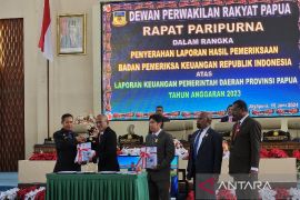 BPK beri opini WTP Laporan Keuangan Pemprov Papua tahun 2023