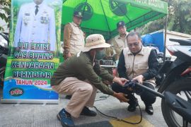 Dinas Lingkungan Madiun gelar uji emisi kendaraan gratis