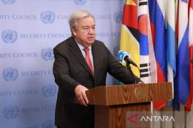 Sekjen PBB Antonio Guterres hadiri KTT bahas situasi kemanusiaan Gaza di Yordania