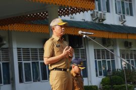 Begini pesan Sekda Langkat terkait pengembangan produktivitas udang paname