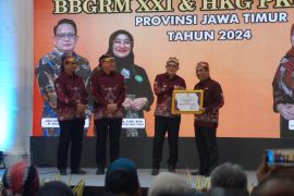Desa Krandegan Madiun raih juara ketiga lomba gotong royong Jatim