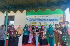 Kodim Penajam Paser Utara  ajak kaum ibu periksakan bayi cegah stunting